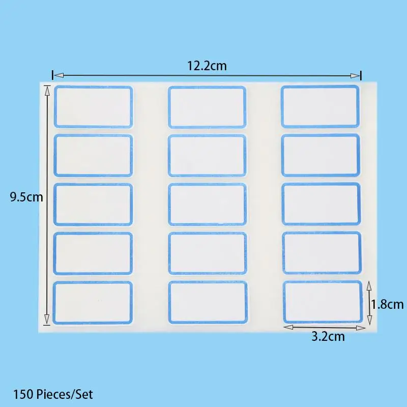 Короткий дизайн, самоклеящиеся наклейки, не высыхающие этикетки, бумажные маленькие этикетки, товарный ценник, Товары для офиса, школы и дома - Цвет: A
