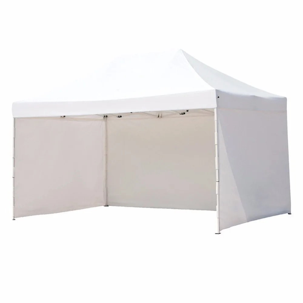 

Abba Patio 10 x 15 ft Pop Up Heavy Duty Instant Canopy Commercial Portable Canopy with Sidewalls Enclosure White