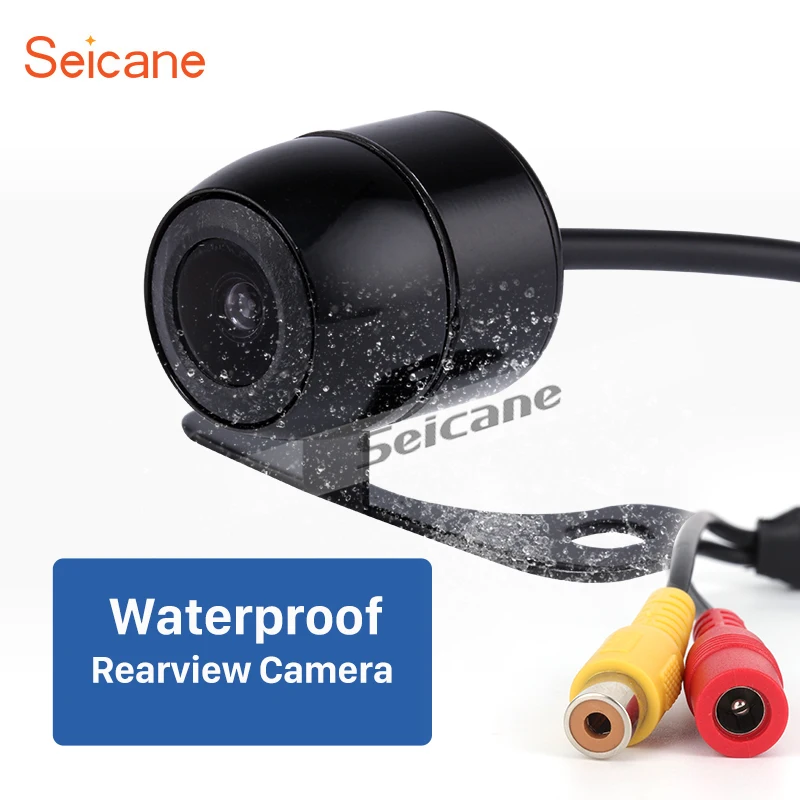 

Seicane Night Vision 170 Degree Wide Angle Lens Waterproof Rearview Backup Camera Parking Video 12V 648*488 Pixels