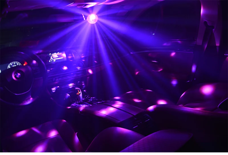 Iluminação para o Carro Casamento ao ar Luz de Discoteca Sololandor Bola Casa Livre Festa dj Estágio Lâmpada Projectorwith Remoto Base Ajustável 5v Usb 12 Efeito de Iluminação de palco