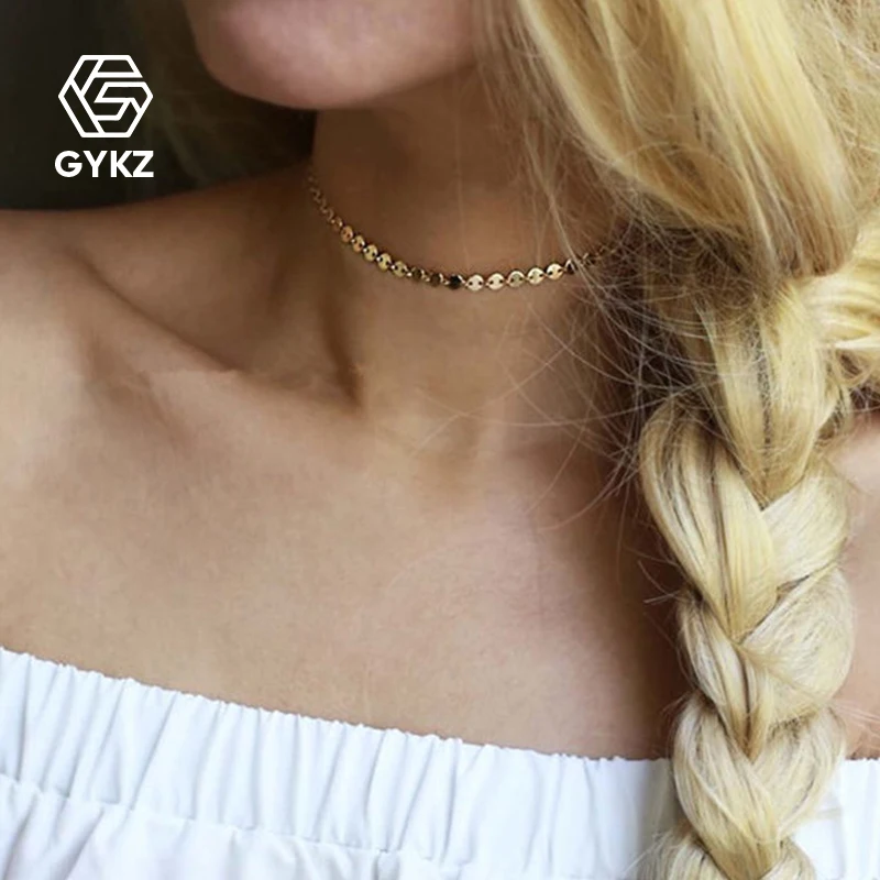 

2019 Fashion simple European and American style women's alloy necklace Long personality five-pointed star pendant new whole