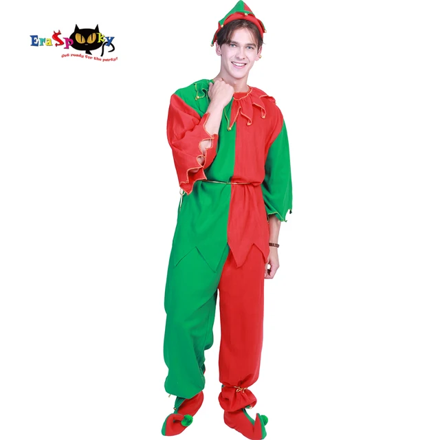 Eraspooky 2018 New Christmas Costume Men Santa Claus Costume Santa Eraspooky 2018 New Christmas Costume Men Santa Claus Costume Santa Cosplay Women Plus Size Elf Set - Eraspooky 2018 New Christmas Costume Men Santa Claus Costume Santa