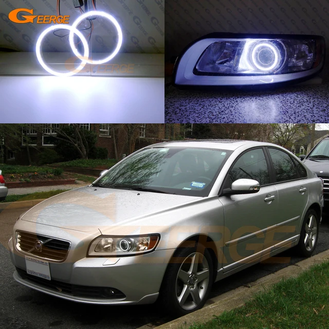 For Volvo S40 V50 2008 2009 2010 2011 HALOGEN headlight Excellent angel