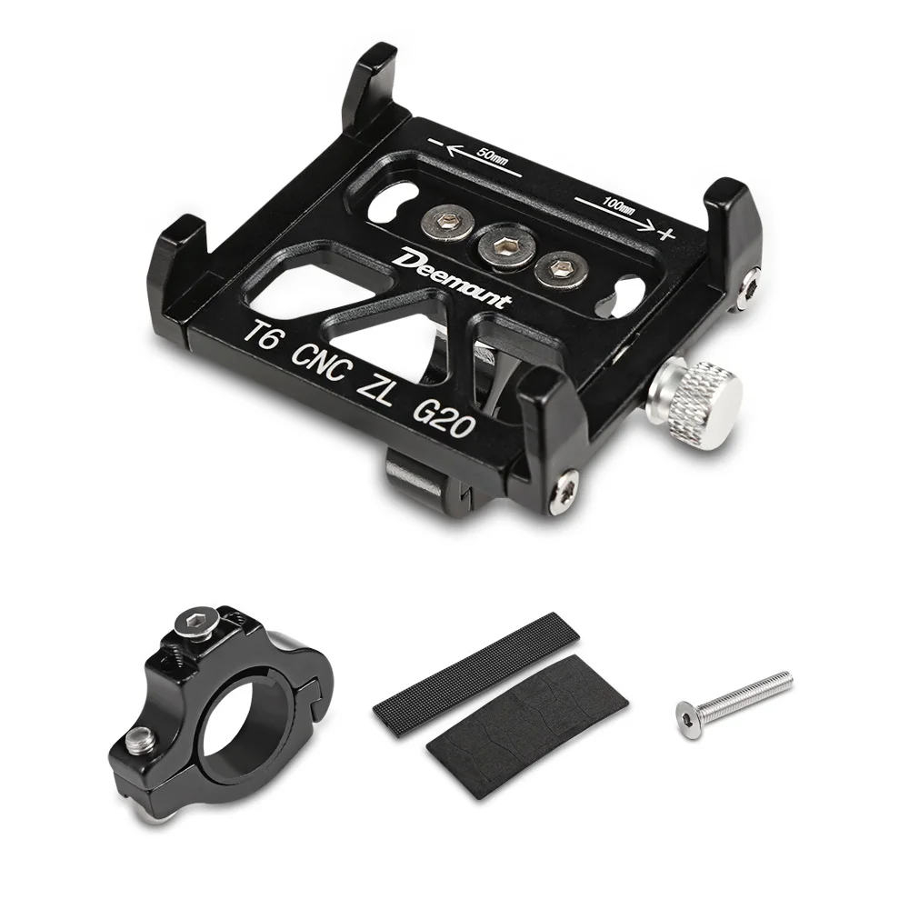 Flash Deal Deemount Universal Aluminum Alloy Bicycle Mobile Phone Holder For Bicycle Motorcycle Handlebar Mount Holder Bike Accessories 2 Flash Deal Deemount Universal Aluminum Alloy Bicycle Mobile Phone Holder For Bicycle Motorcycle Handlebar Mount Holder Bike Accessories 2