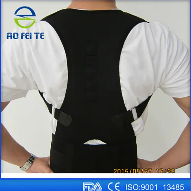 Posture Corrector Men Women's Lumbar Support Back Belt Orthopedic Vest for Back Brace