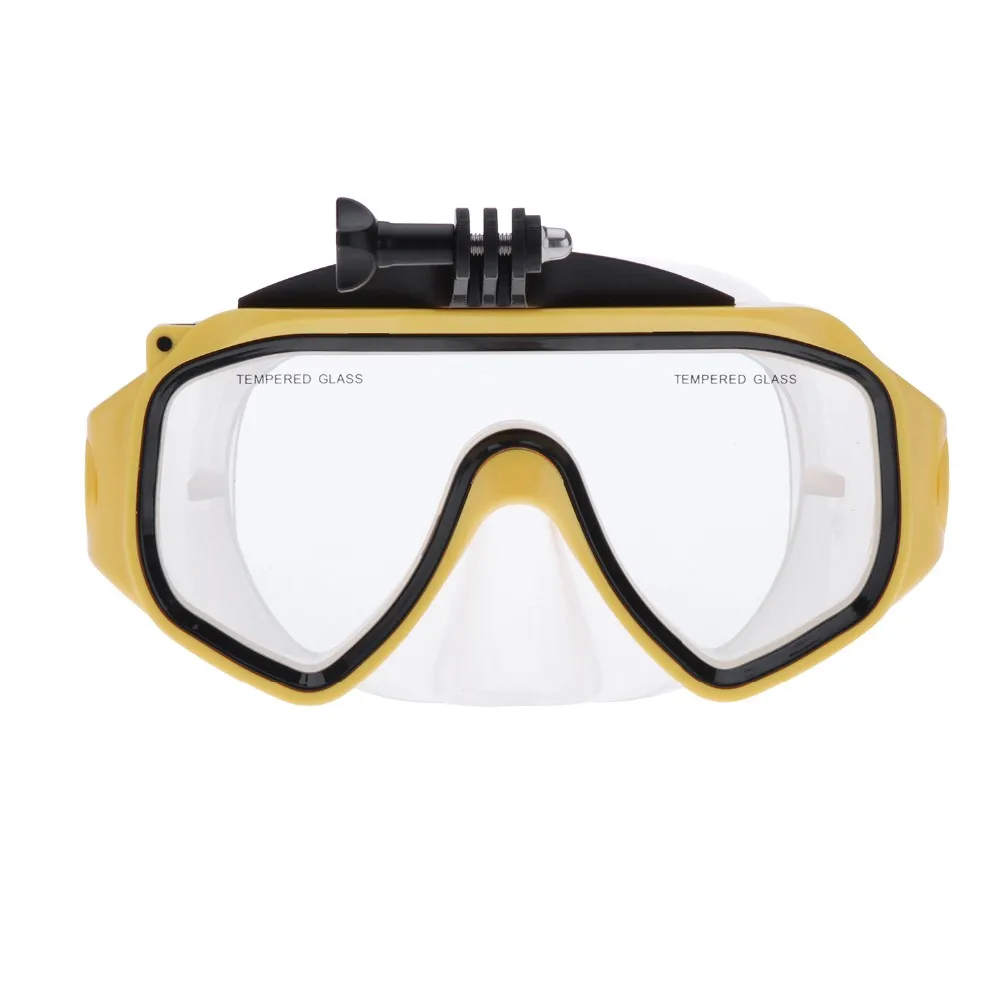 Безрамное Dive Mask Pro со съемным креплением для дайвинга и подводного плавания для GoPro Hero 4/3+/3 2/1 для xiaoyi камеры