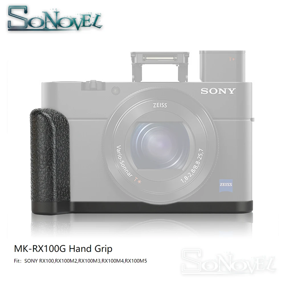 Meike MK-RX100G metal Vertical Quick Release Plate L Bracket Hand Grip Holder for Sony DSC-RX100V RX100IV RX100III RX100II RX100 |