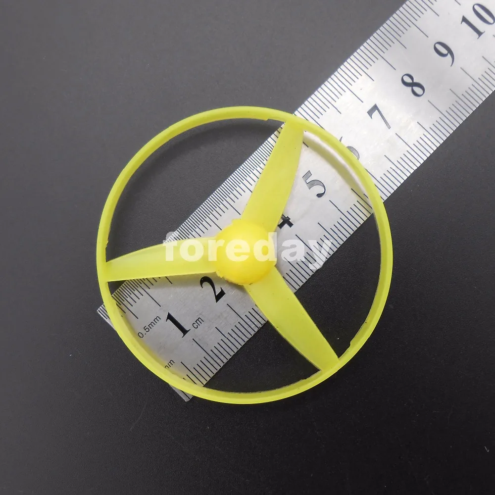 1PC 58MM 3 blade propeller with ring Plastic Marine trilobites 3 leaf