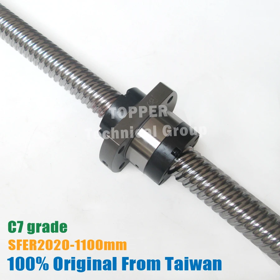 Tbi Motion 2020 Ballscrew Length 1100mm With 20mm Lead Ball Nut Sfe2020