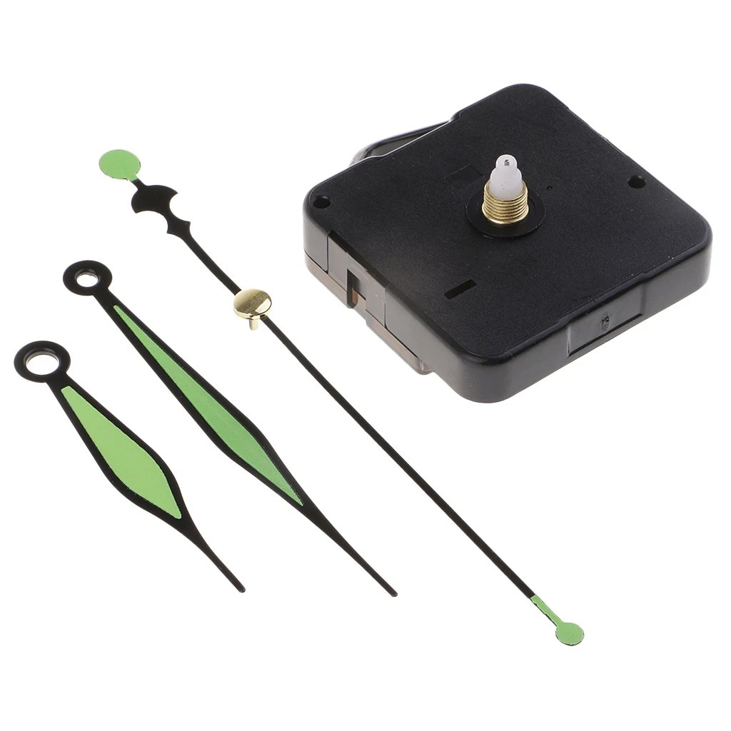 4 Sets 2 Colors Quartz Wall Color Part Diy Wall Clock Movement Mechanism Battery Operated Repair Kit Tool