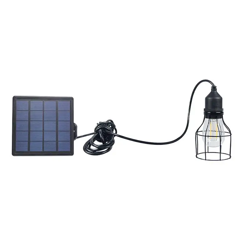 

Garden Solar Light Retro Bulb Lampshade Solar Powered Pendant Light Cord Solar Hanging Light Outdoor Cafe