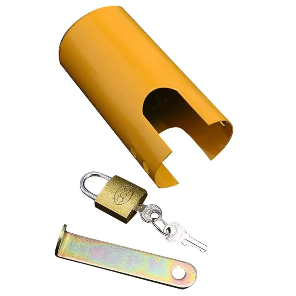 

Iron multi-function outdoor faucet lock anti-theft garden kettle protection lock