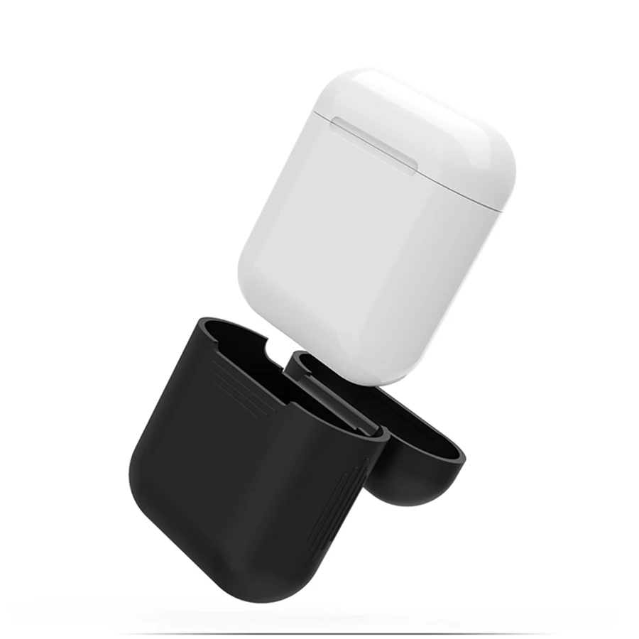 Ahastyle Мягкий силиконовый чехол для Apple Airpods противоударный чехол для Apple гарнитура для Airpods Чехлы ультра тонкий защитный чехол