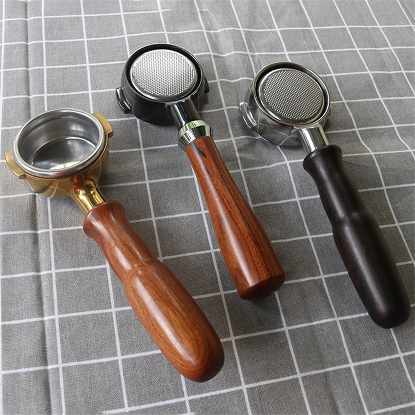  58MM Coffee Machine Handle Bottomless Filter Holder EXPOBAR E61 Stainless Steel Espresso Coffee Mak
