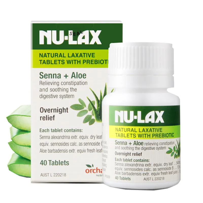 Nu-Lax Natural Laxative Tablets with Prebiotic (1)