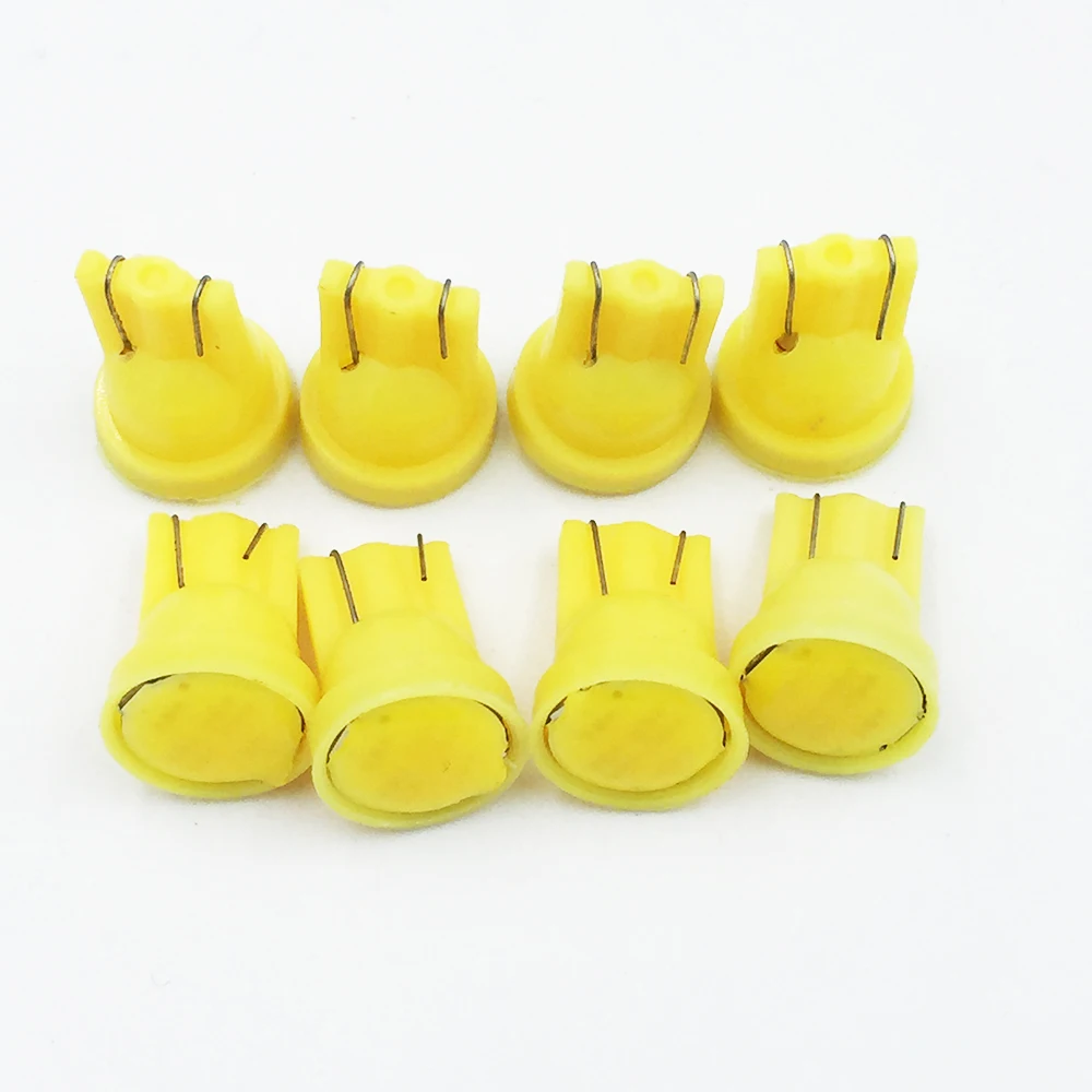 

YSY 200pcs DC12V 2Watt Wedge T10 w5w/184/194 COB 6LED Car Automotive LED Light Lamp Bulb Blue/White/Red/Green/Yellow