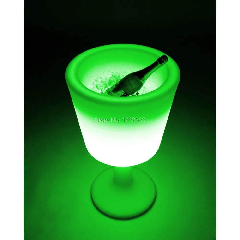 Color changeable Large font b LED b font font b LIGHT b font DRINK Illuminated Ice