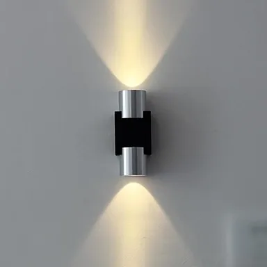 

2W Aluminum Acrylic Modern Wall Light Lamp LED with 2 Lights For Home Arandela Lampara De Pared Wall Sconce