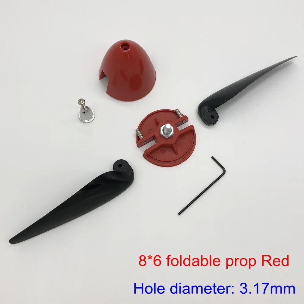 

8060 8 inch Plastic Foldable Electric RC Glider Propeller