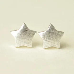 

New Charm 925 Sterling Silver Small Star Earrings for Women Hot Sale Pendientes Plata 925 Statement Jewelry Girls Gift
