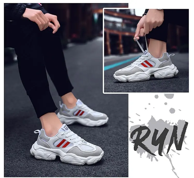 2019 для мужчин Tenis Masculino Zapatos De Hombre дизайнер Tenis дышащий Коренастый Спортивная обувь Мужская корзина Homme обувь на платформе