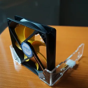 光学ドライブファン取付ブラケット垂直ダクトシャーシ冷却 12 センチメートルヒートシンク