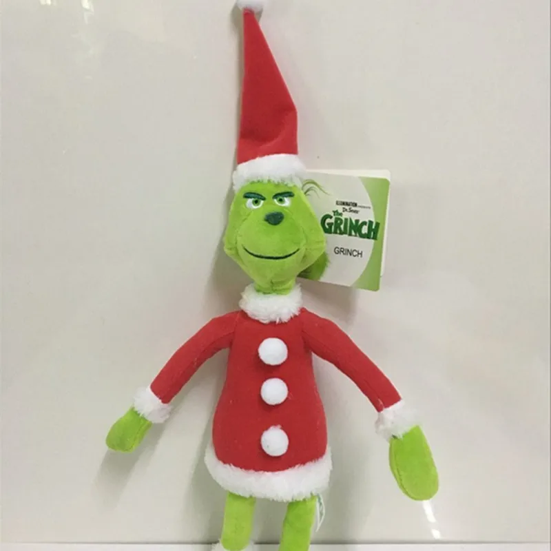 18 38 см Grinch который украл рождественскую куклу фильм Молодежные бобы плюшевые
