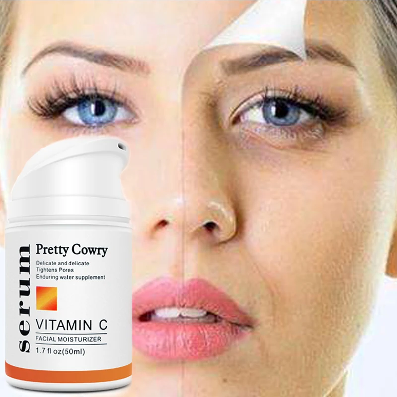 PRETTY COWRY антивозрастной витамин c20 отбеливающая Сыворотка для крема