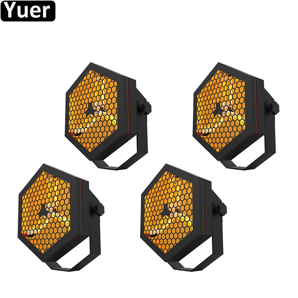

4Pcs/Lot Disco Stage Light Effect 3x300W Retro Flash Light Transpot Lights DMX DJ KTV Music Bar Party Projector Spotlight