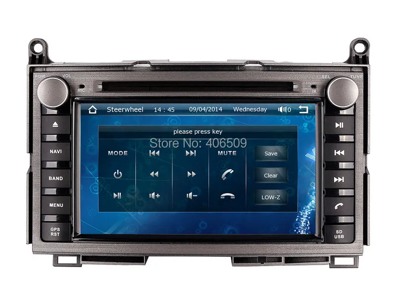 Flash Deal In Dash Auto Radio Car DVD Player for Toyota Venza 2008-2013 with GPS Navigation Bluetooth Map USB AUX Auto Audio Multimedia 5