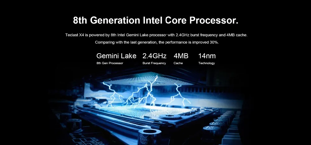 Teclast X4 2 в 1 планшетный ПК Intel Gemini Lake N4100 4 ядра 2,4 ГГц 8 г оперативная память 128 SSD 11,6 дюймов оконные рамы 10