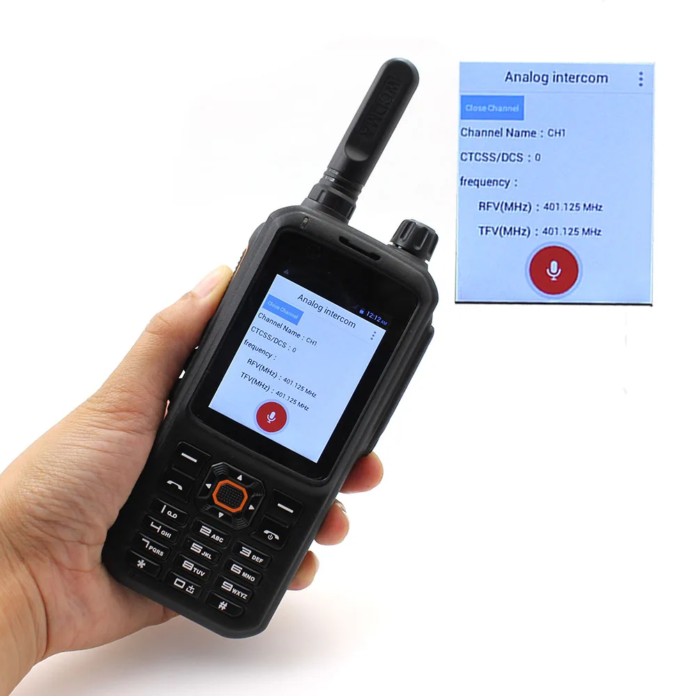 Портативная рация T298S радиоприемник с поддержкой Wi Fi и сенсорным экраном WCDMA GSM 3G