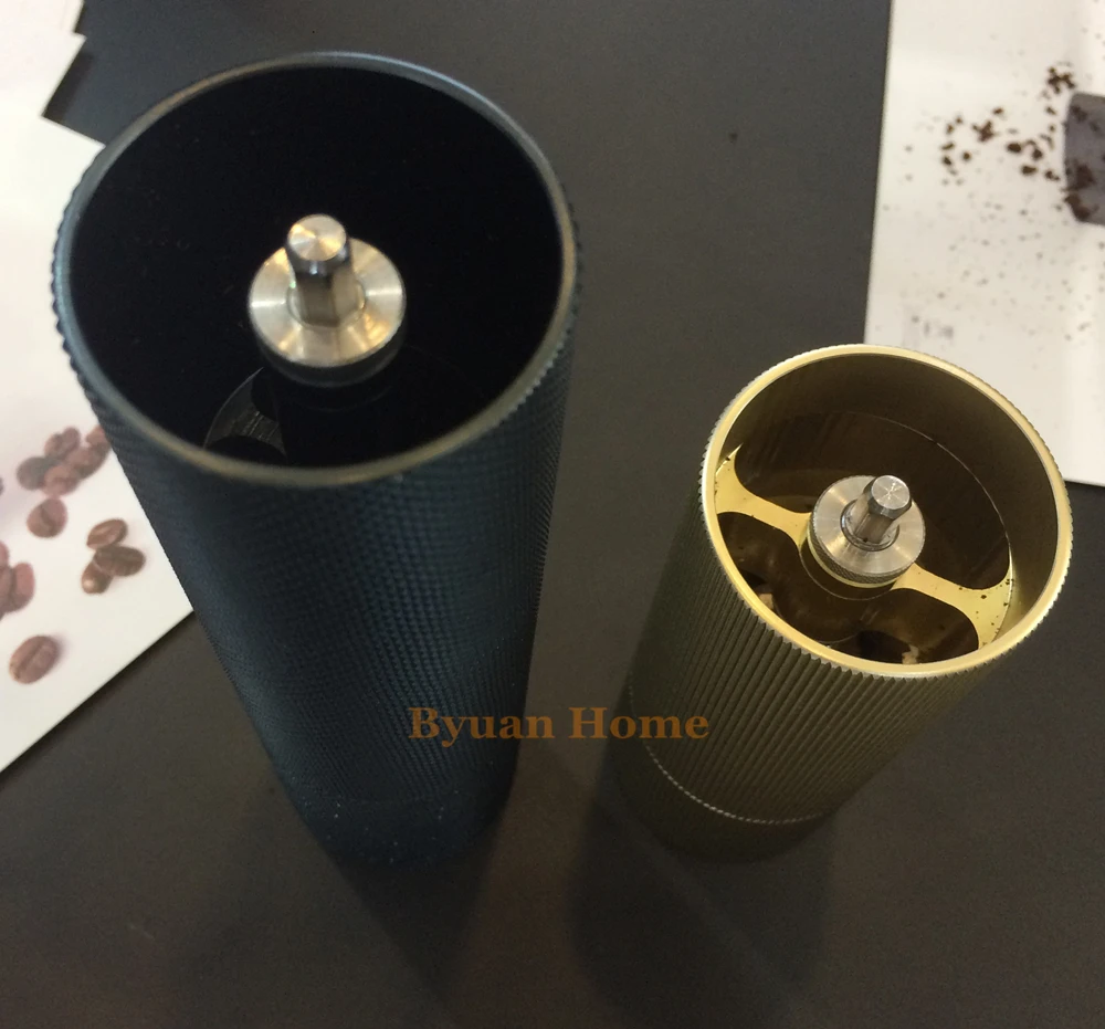 Складной MYY48 алюминиевый Портативный стальной шлифовальный сердечник высокое качество ручка Супер ручная кофейная мельница Dulex подшипник