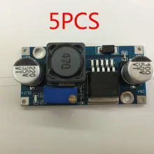 5 шт./лот LM2596S LM2596 DC-DC понижающий модуль 5 V/12 V/24 V Регулируемый Напряжение регулятор 3A(синий