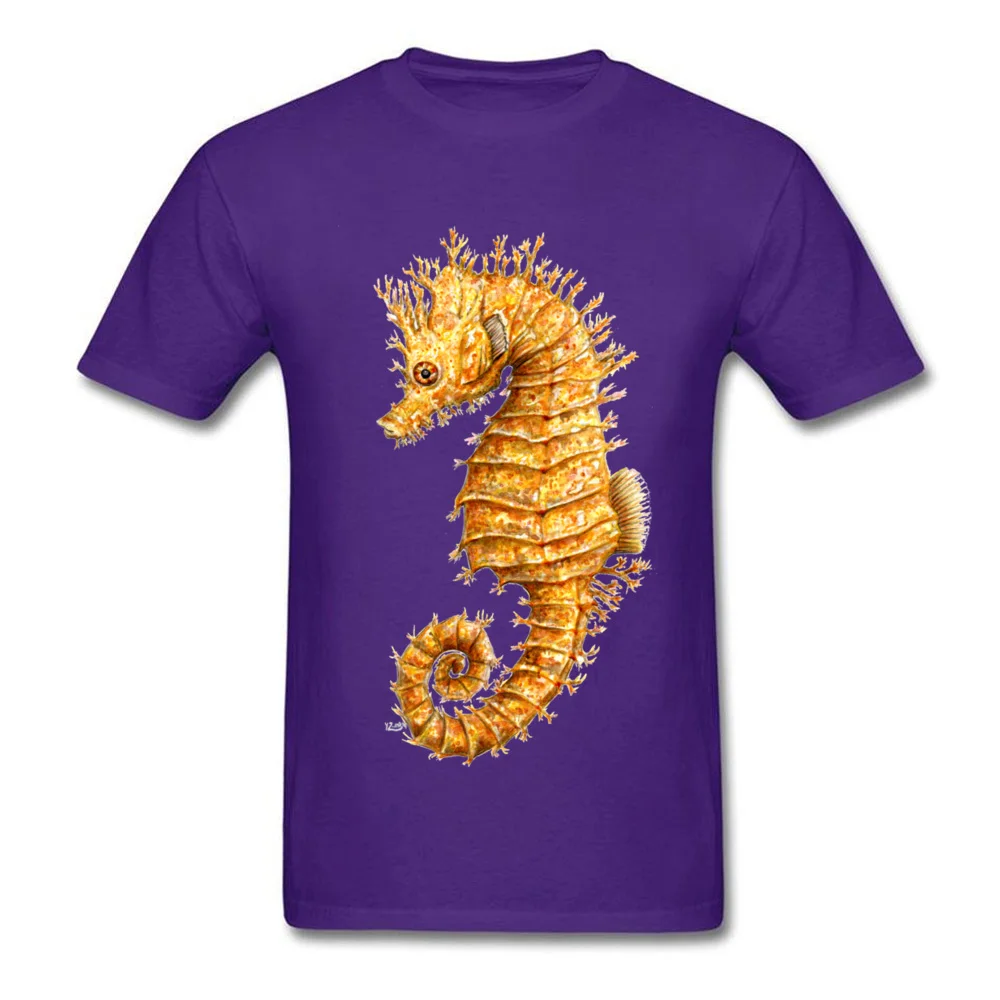 Horse of the seas Common seahorse_purple