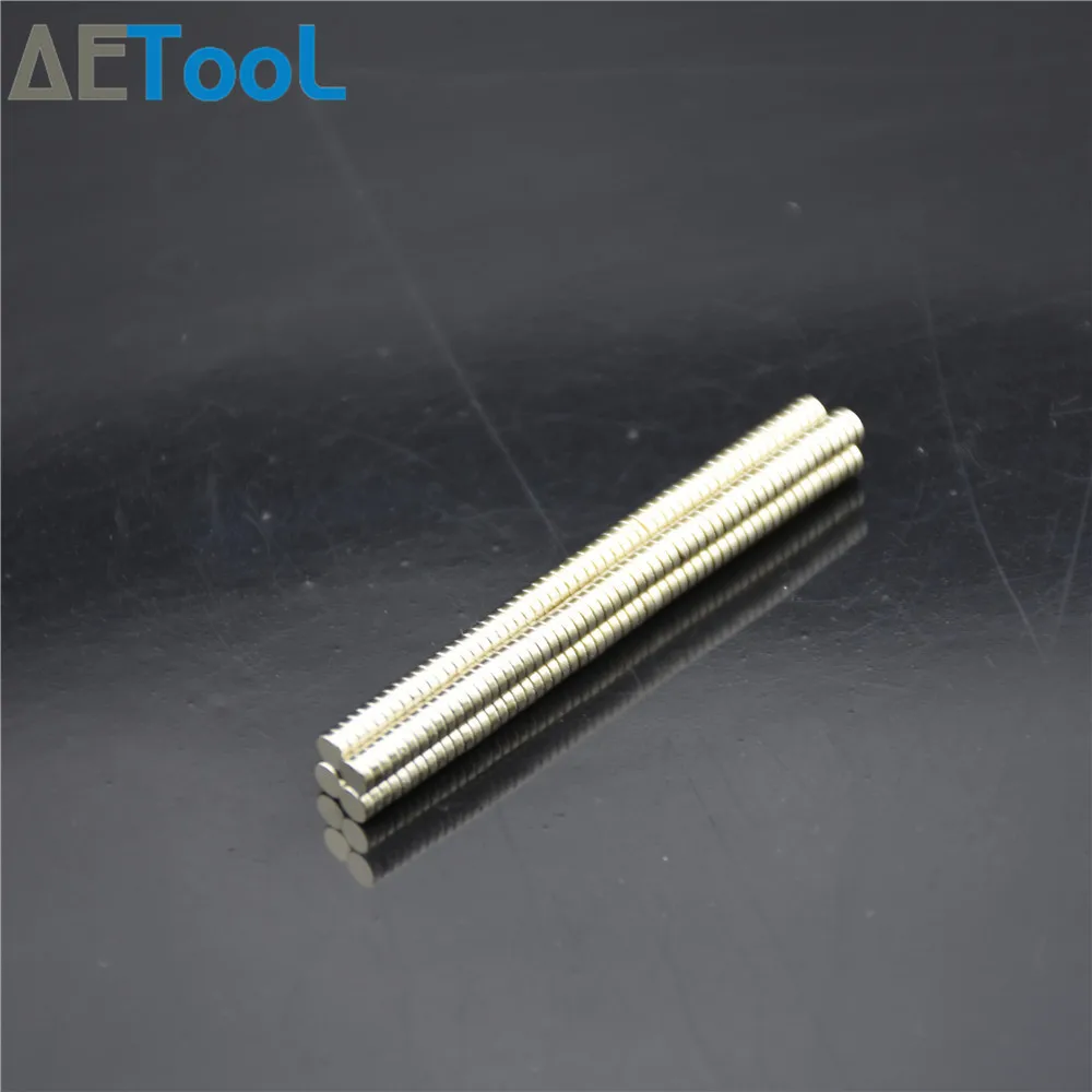 Aecool Новый 30/50/100 шт диаметр 4 мм x 1 N52 NdFeB небольшой круглый неодимовый диск магниты
