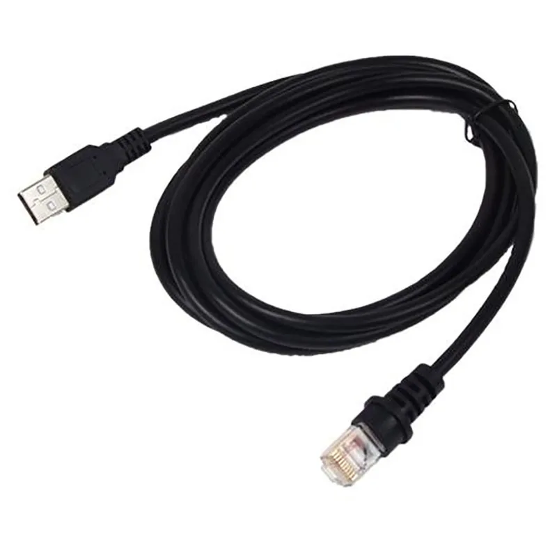 2m USB to RJ45 Usb Cable For Honeywell Metrologic MS9540 MS9520 MS7120