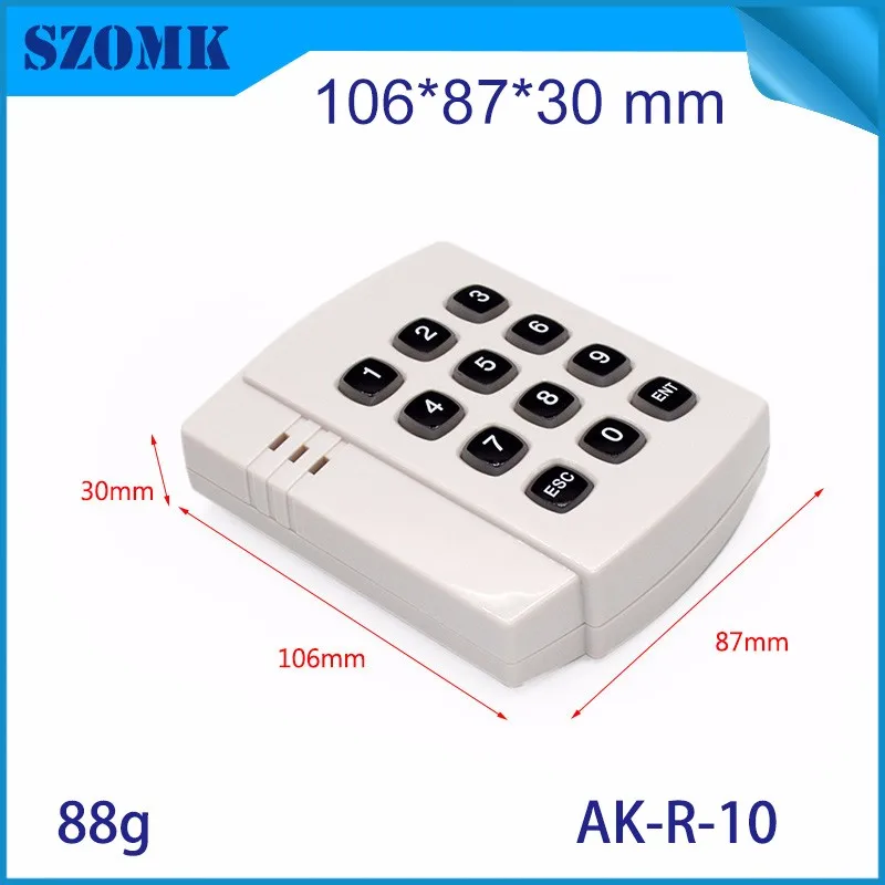 szomk IC card reader plastic enclosure for electronics project plastic sensor junction box distribution box plastic housing for pcb (24)