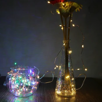 

Christmas Lights Indoor 50 Leds 5M LED String Copper Wire Fairy Lights For Festival Wedding Party Home Decoration Lamp