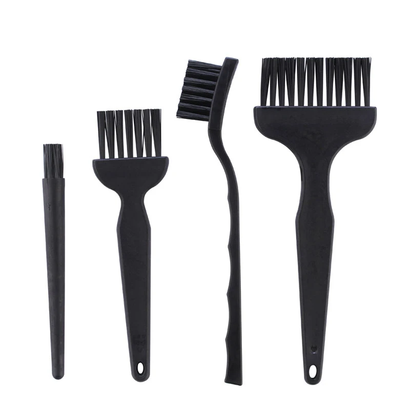 

4pcs/lot Anti-static ESD Safe Nylon Cleaning Brush Set For Circuit Board Dust Remove Brush Electronic Component Cleaning Tool