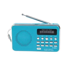 Горячий Мини цифровой аудио FM радио динамик Поддержка TF карта MP3 музыкальный плеер громкий динамик