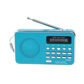 

New Hot Mini Digital Audio FM Radio Speaker Support TF Card MP3 Music Player Loudspeaker