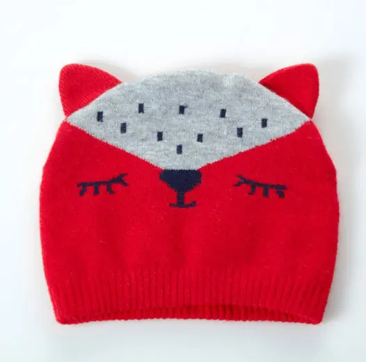 CieiK Baby Fotografie Props Newborn Cap crochet Fox Hats for Kids Boys Girls Photography Baby beanie Autumn Winter Toddler (4)