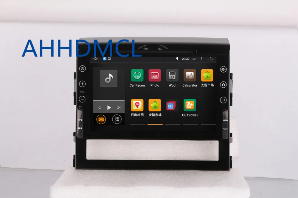 Excellent Car Multimedia Player Stereo Radio Audio DVD Android 9.0 OS GPS Navigation Full Touch For Toyota Land Cruiser LC200 2016 2017 5