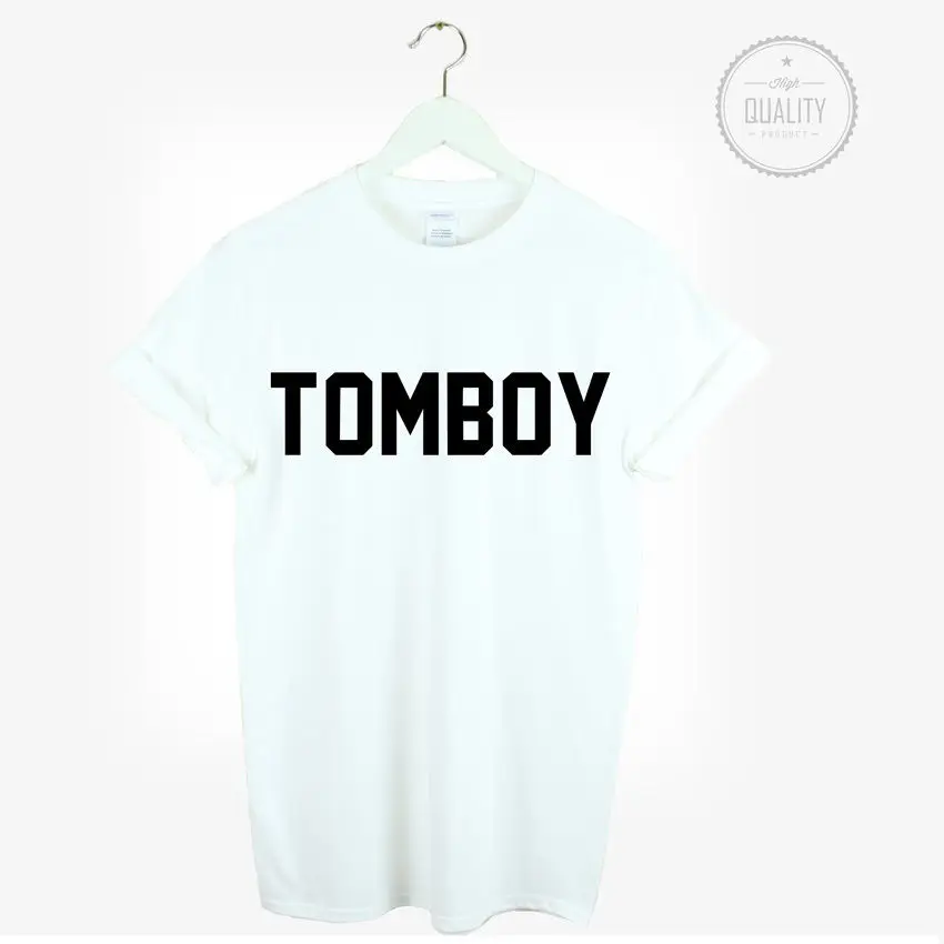 Футболка TOMBOY городская хипстерская милая крутая модная унисекс блоггер TUMBLR