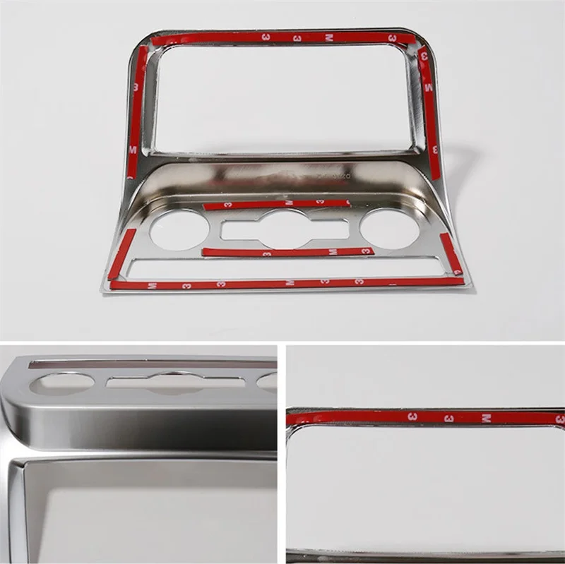 BBQ-FUKA-Auto-Car-Chrome-ABS-Center-Console-Air-Conditioning-Panel-Trim-Styling-Sticker-Fit-For (2)