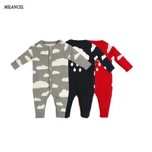 Milancel Macacão de Bebê Ropa Bebe Nuvem de Algodão Bebê Recém-nascido Romper Do Bebê da Roupa Do Bebê Da Menina do Menino Macacão 2018 Primavera
