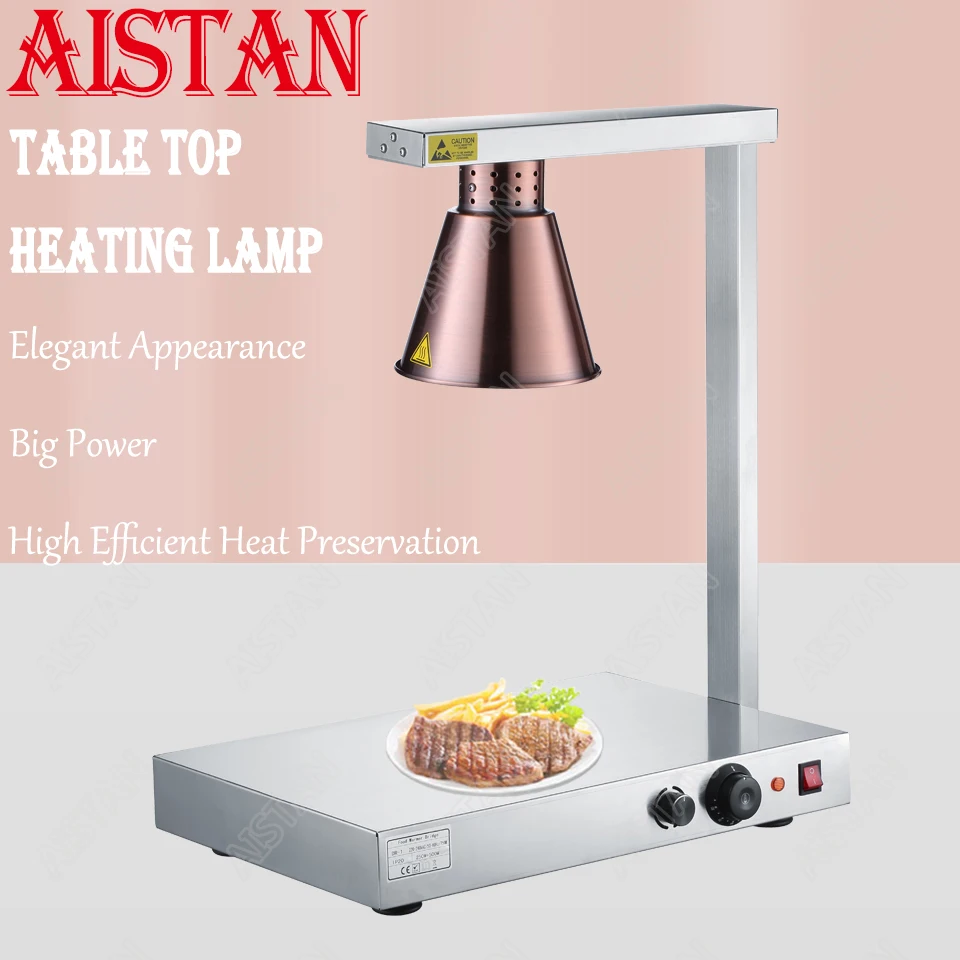 DR3/DR4 electric counter top food warmer heating lamp for buffet and restaurant