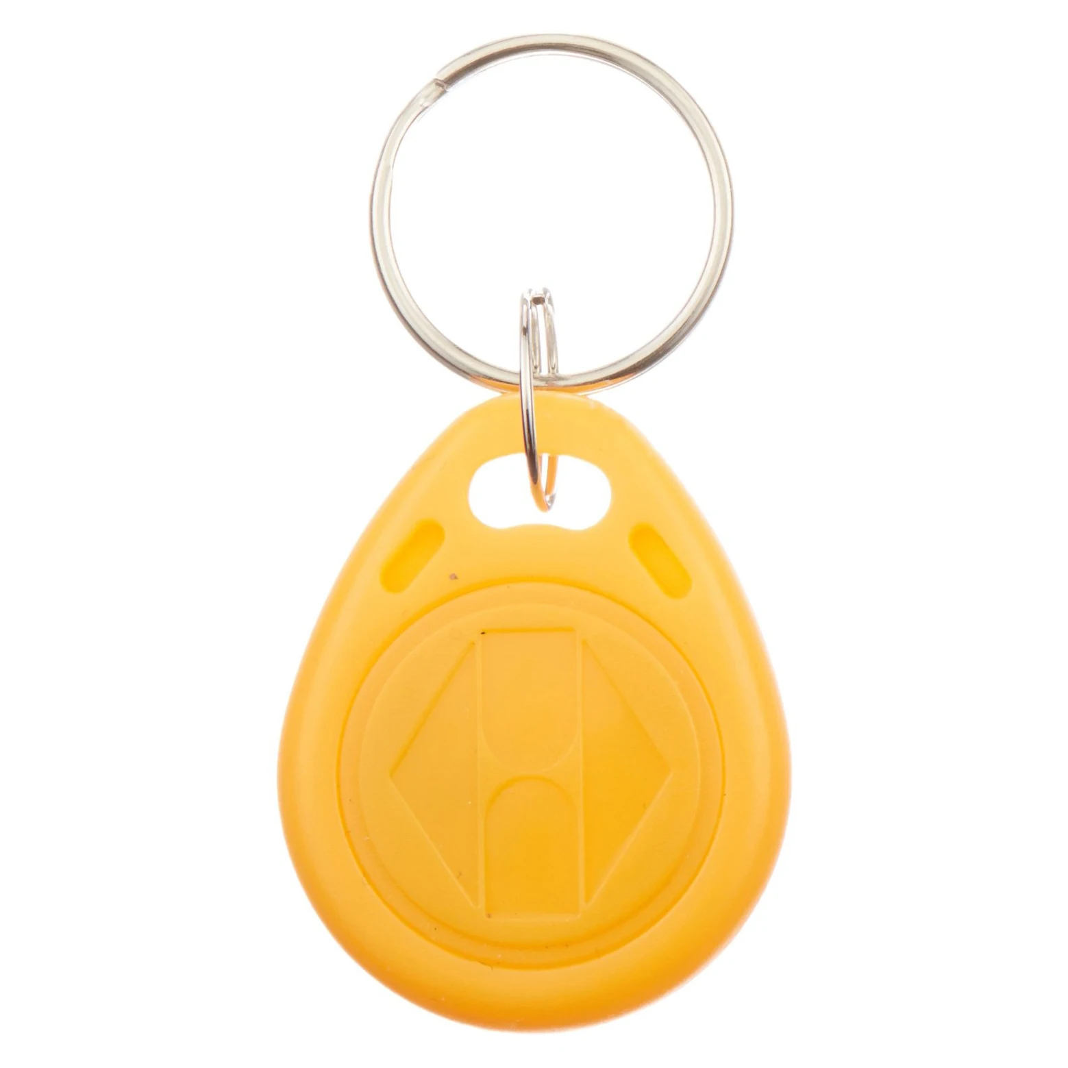 20Pcs Yellow EM4100 125Khz Rfid Proximity ID Card Token Tag Key Ringin