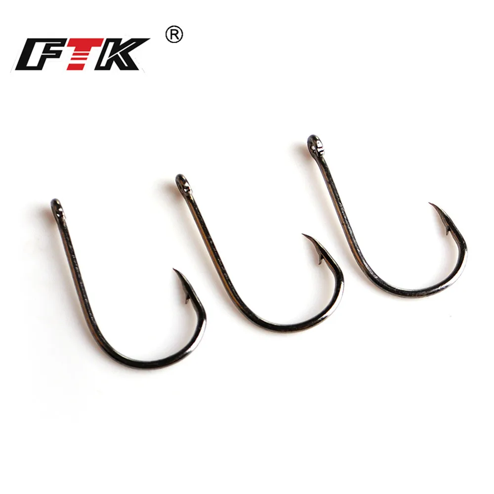 FTK CHINU Fishhooks Fishhook Baitholder Size1#-10#100pcs / lot Hooks from Norwegian carp fishing FTK CHINU Fishhooks Fishhook Baitholder Size1#-10#100pcs / lot Hooks from Norwegian carp fishing